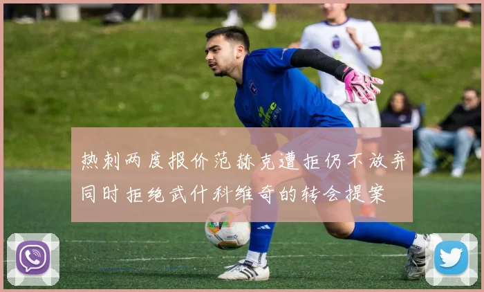 热刺两度报价范赫克遭拒仍不放弃同时拒绝武什科维奇的转会提案